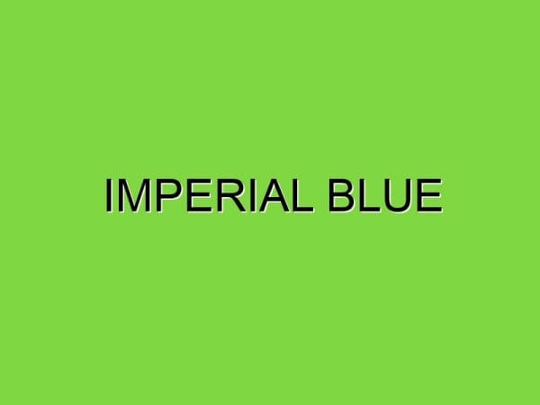 imperial blue