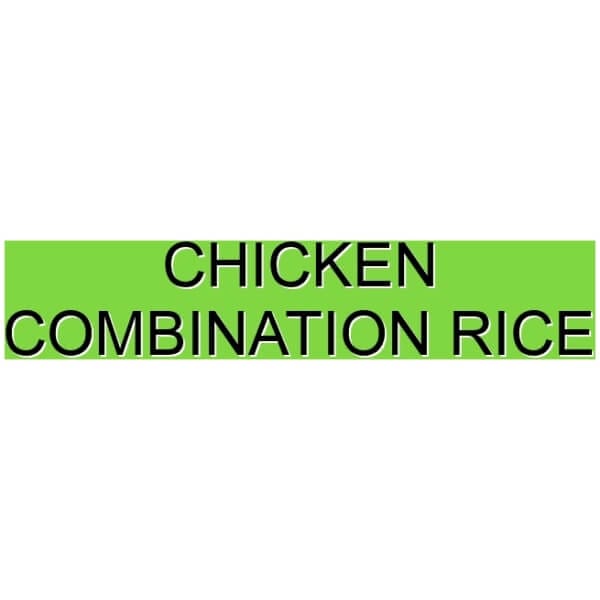 chicken combination rice