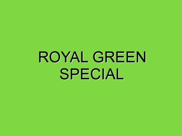 royal green special